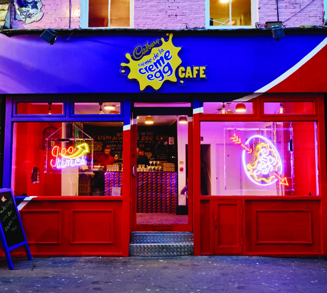 Cadbury Creme Egg Cafe Premier Hospitality