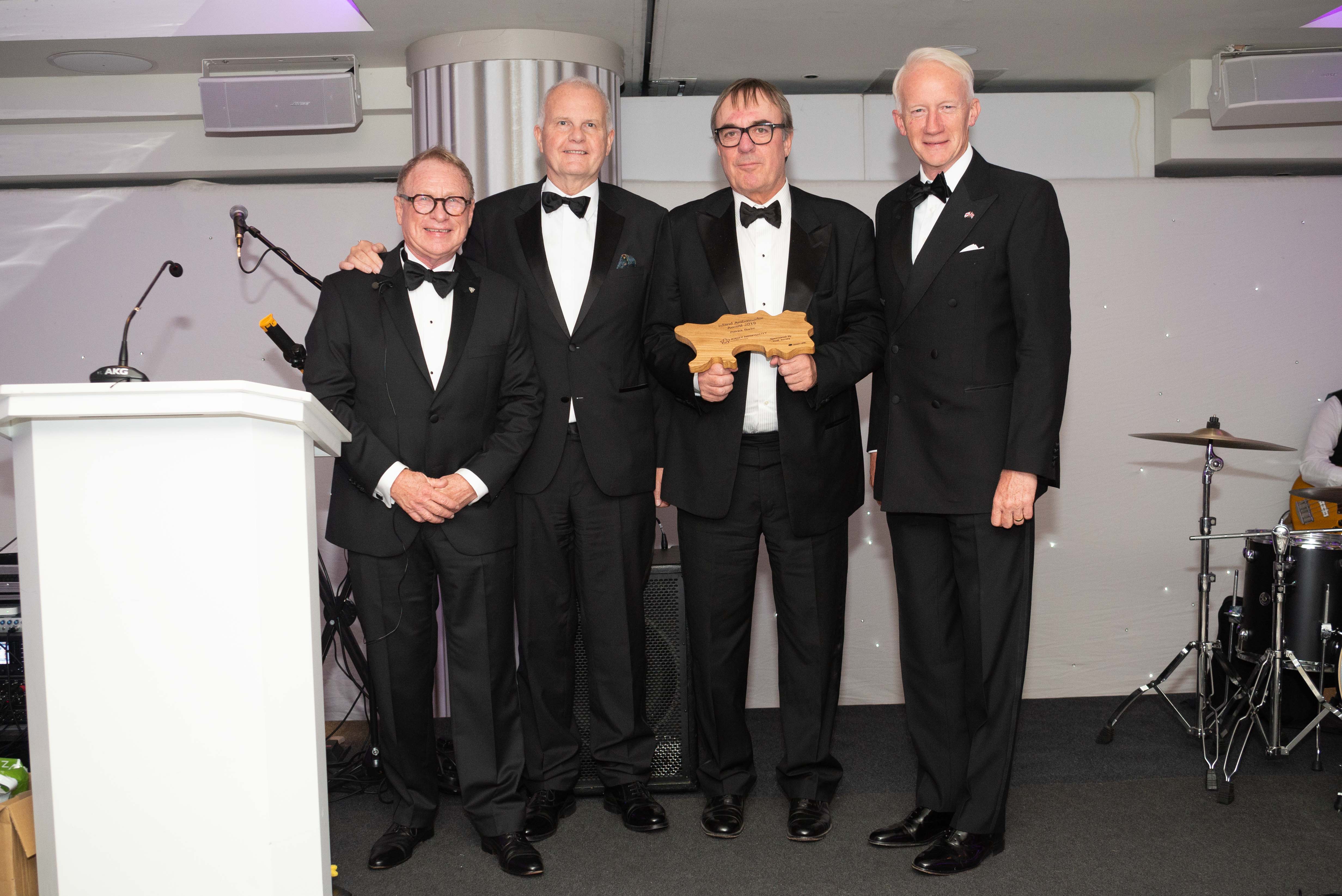 The Atlantic Hotel’s Patrick Burke wins Island Ambassador Award at