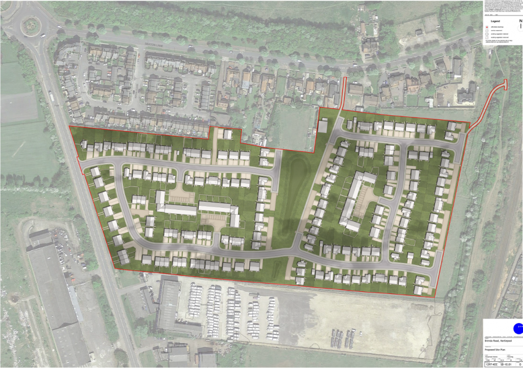 Planning approval secured to build over 200 new homes in Hartlepool
