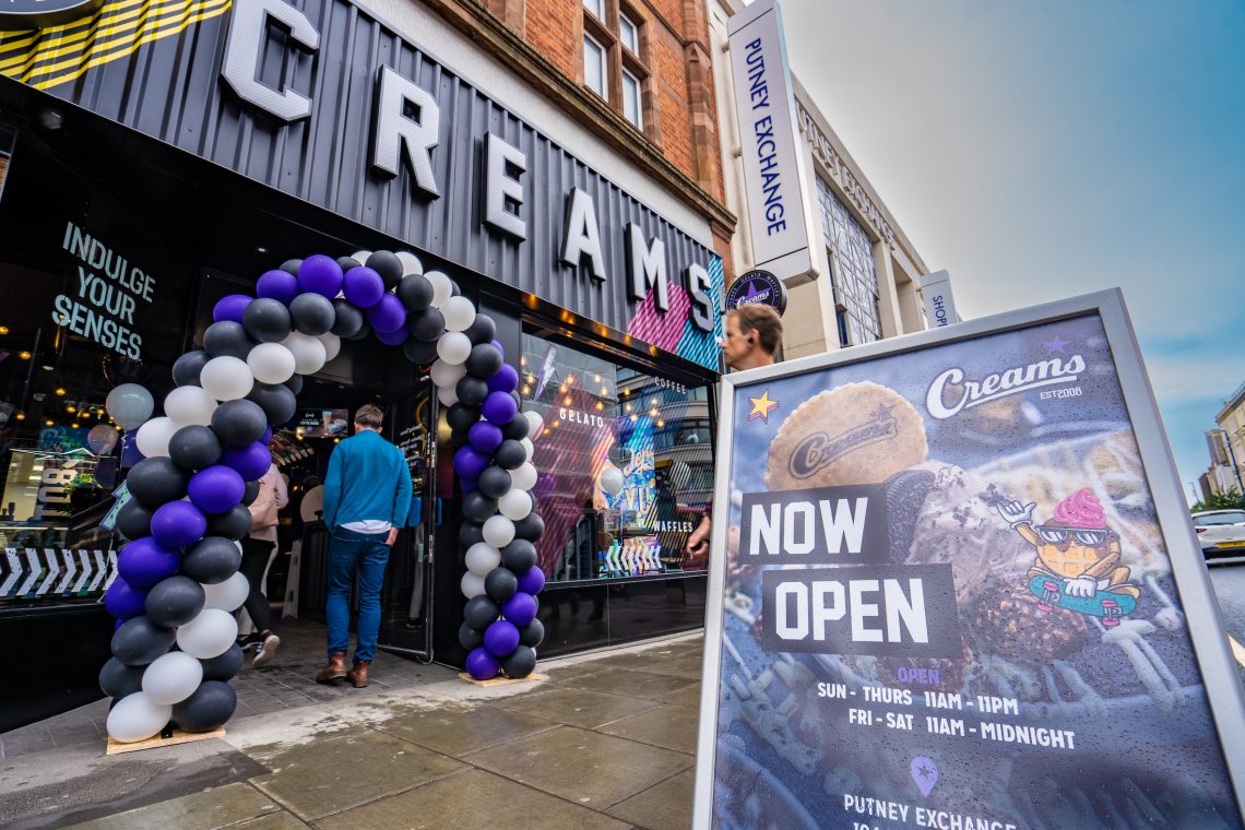 Creams Cafe celebrates summer of success with launch of oneofakind