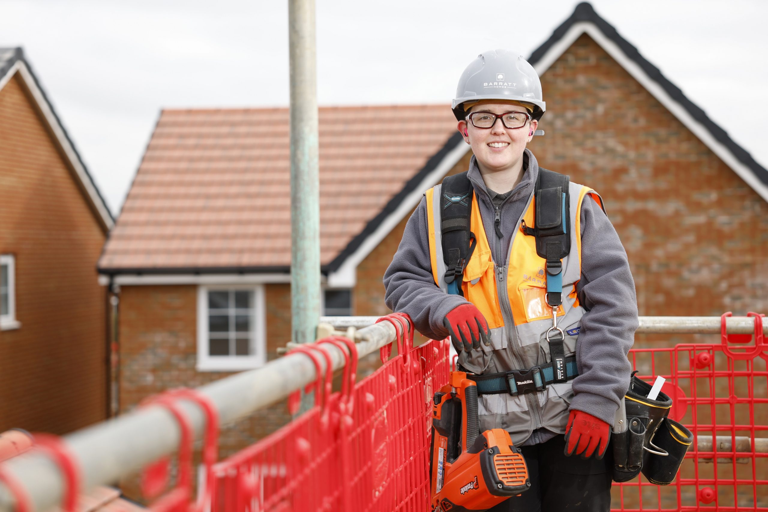 Carpentry apprentice lays the foundations of a career with Barratt