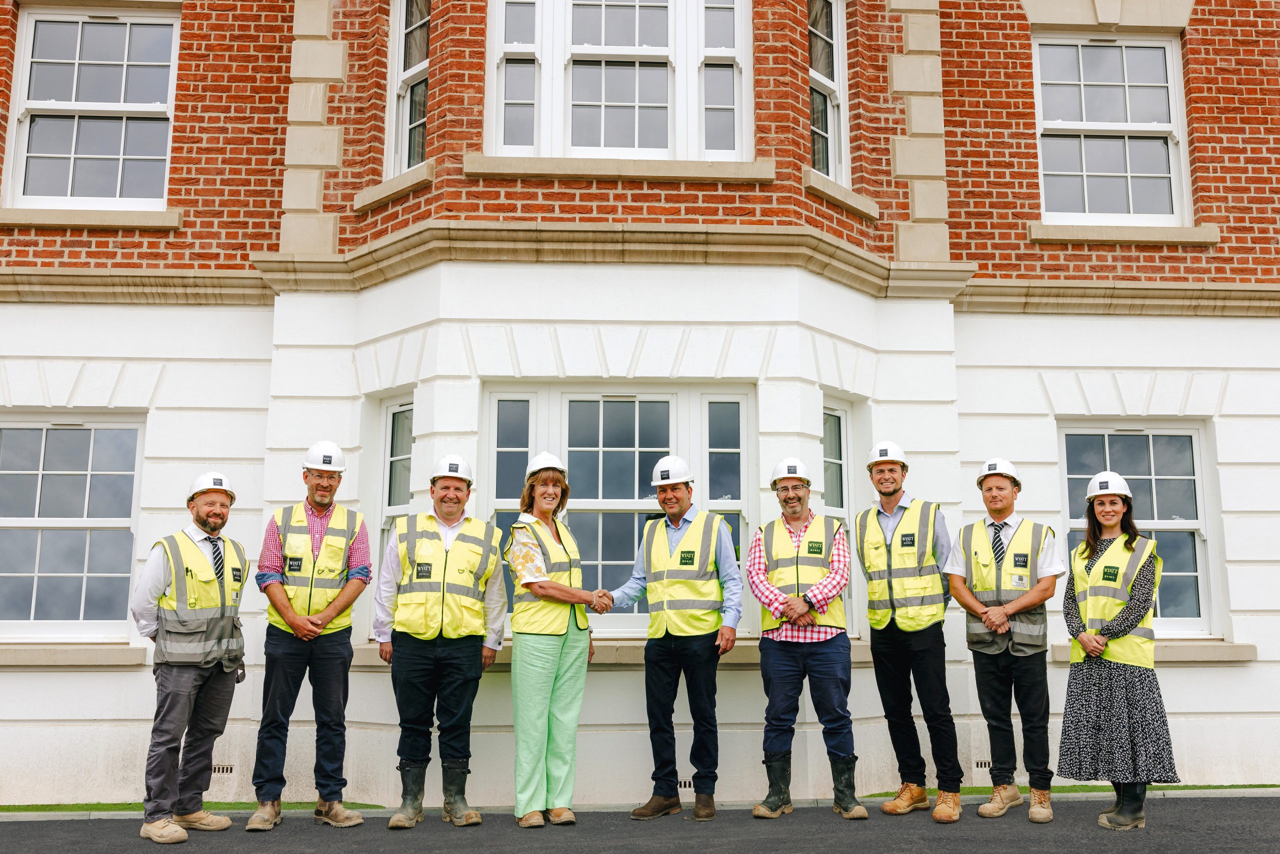 Wyatt Homes Celebrates Handover of affordable homes to Housing